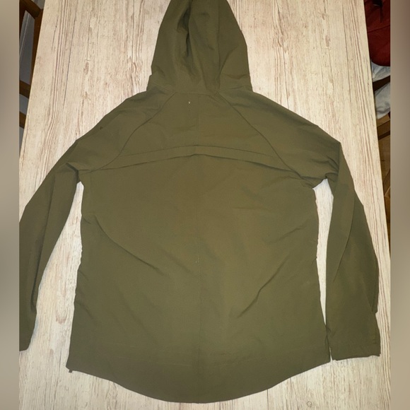 Life Integrity Earth LIV Emma Pullover Half Zip Hoodie Rain Jacket Green L - Picture 4 of 14